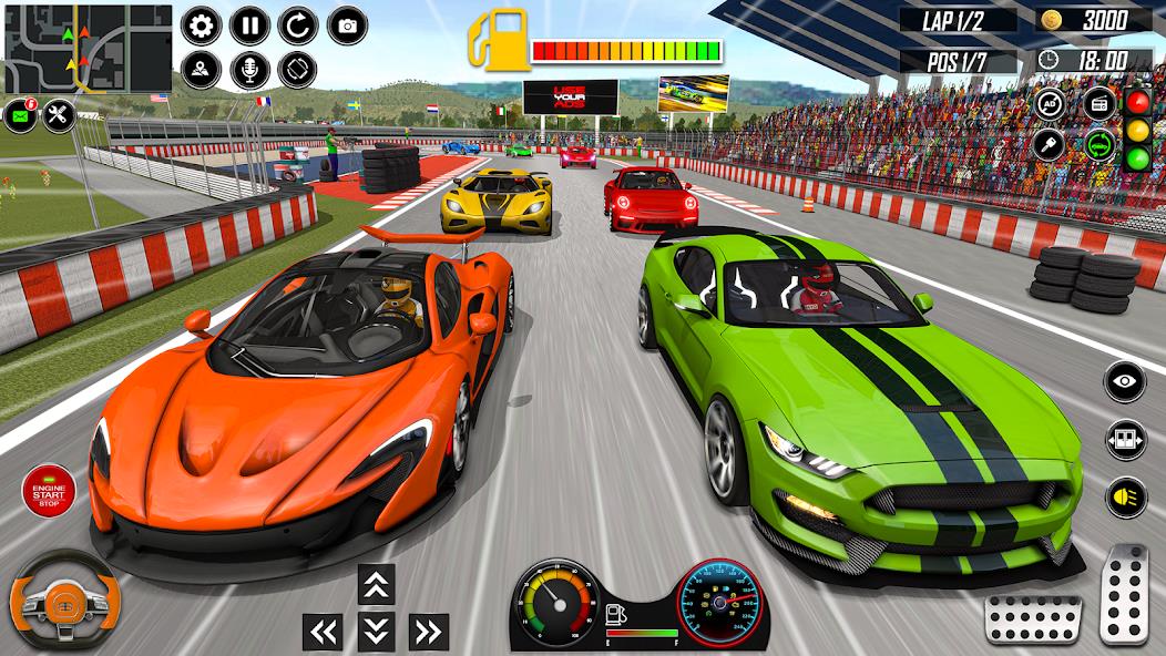 Car Racing Games 3D: Car Games Mod 螢幕截圖 2