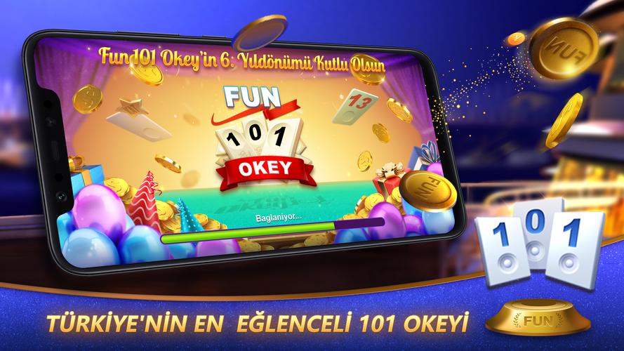 Fun 101 Okey® 螢幕截圖 3
