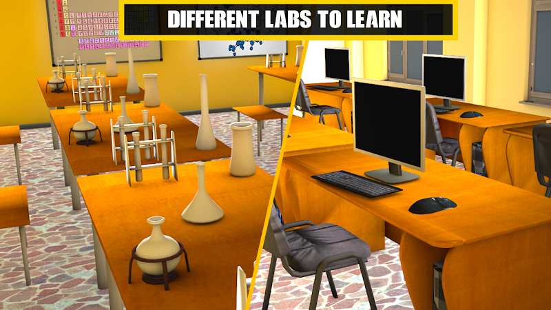 High School Girl Game: New Family Simulator 2021 Captura de pantalla 1