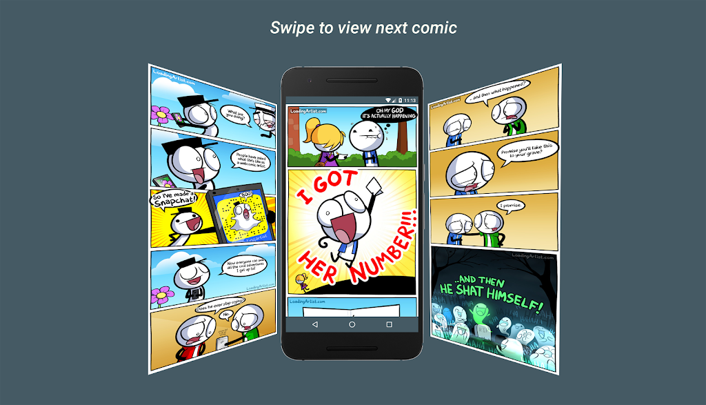 Comicup -Loading Artist Client ဖန်သားပြင်ဓာတ်ပုံ 1