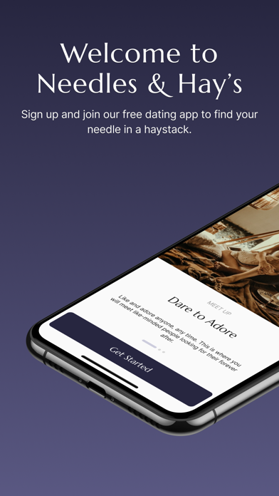 Needles and Hays Dating App Capture d'écran 0