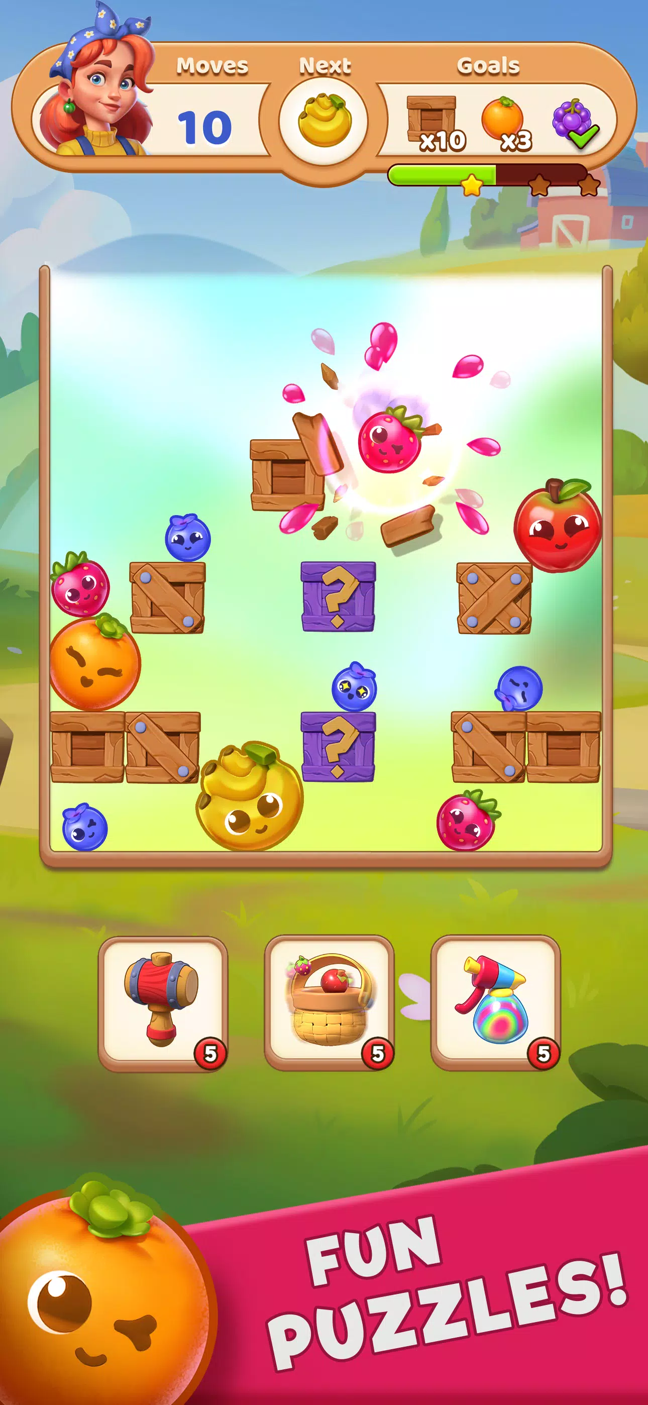 FruitFall! 螢幕截圖 1