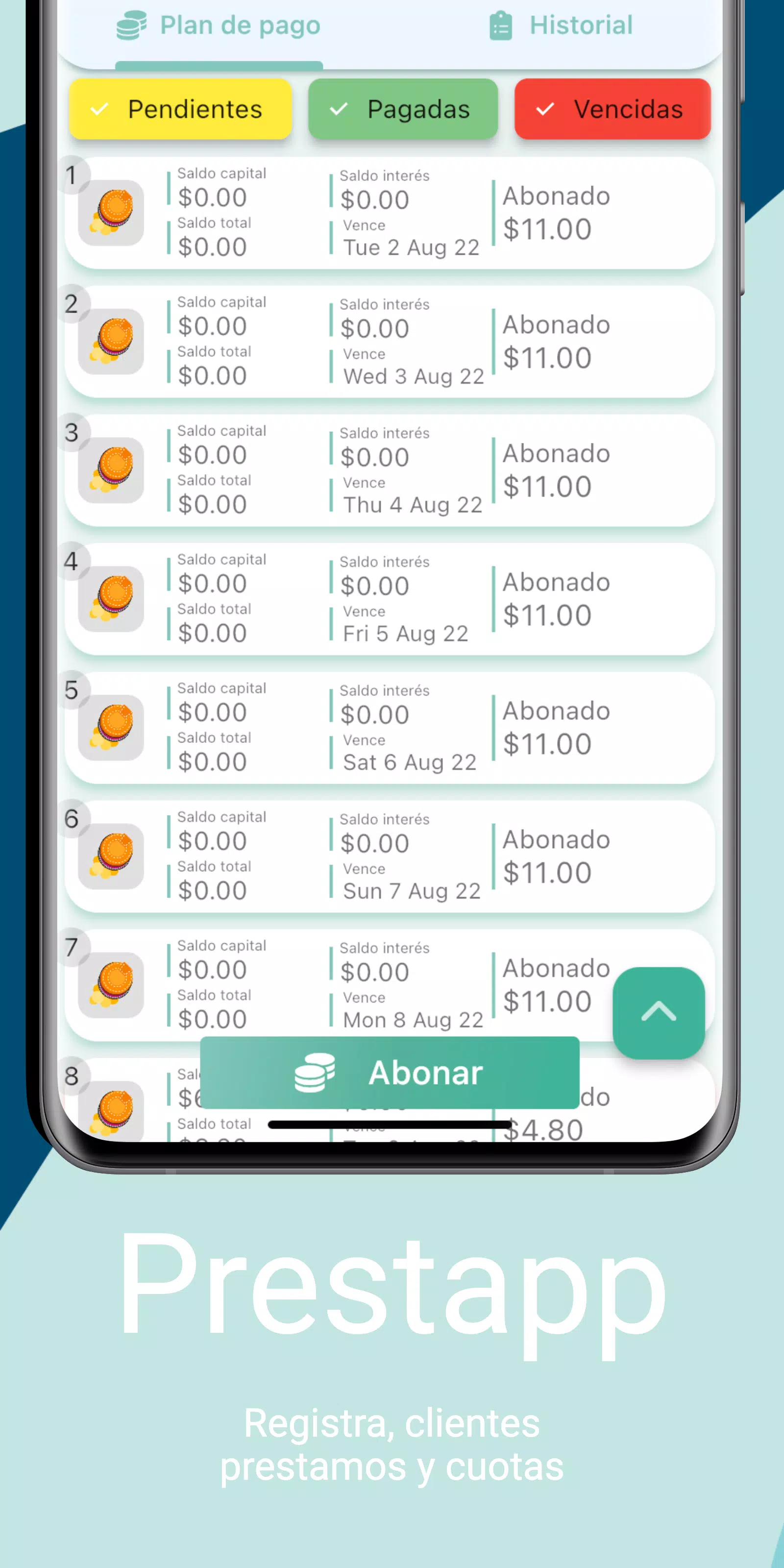 Collection Manager - Prestapp Скриншот 0