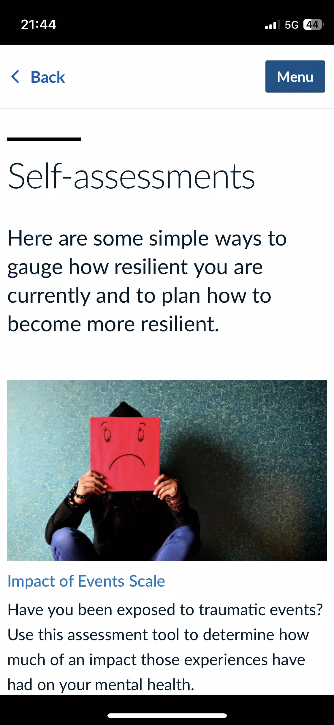 UNHCR Wellbeing 螢幕截圖 0