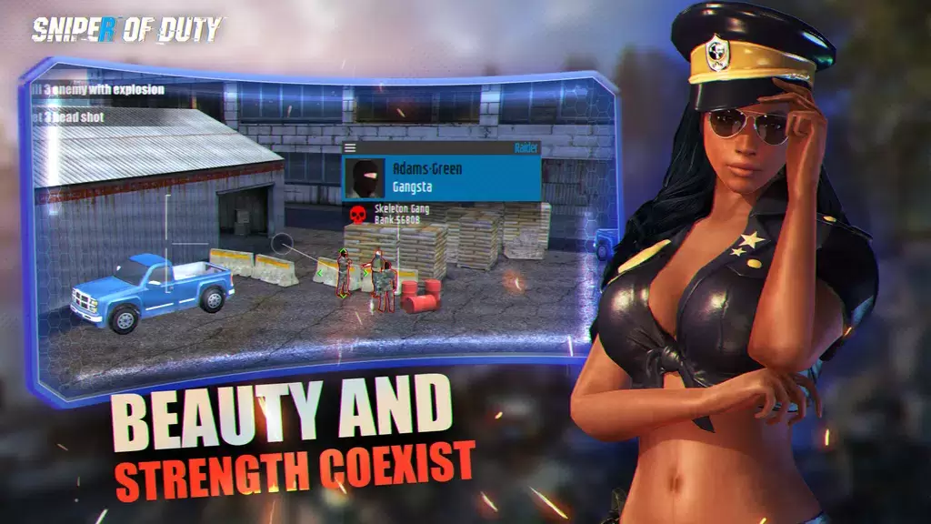 Sniper of Duty:Sexy Agent Spy Ảnh chụp màn hình 3