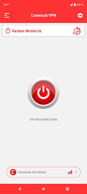 Conexcol VPN Screenshot 1