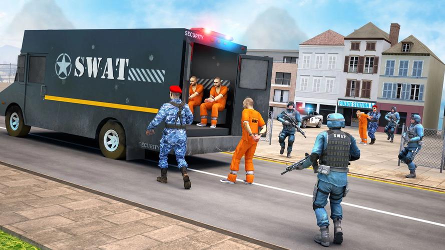 Police Car Chase: Police Games Captura de tela 2