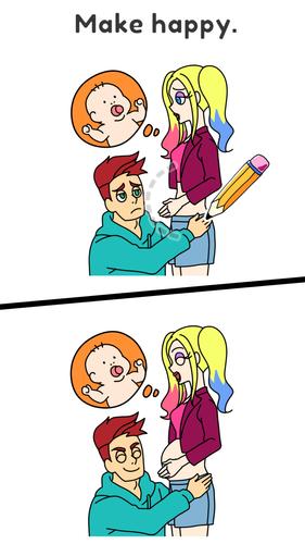 Draw Happy Queen : Puzzle Game 螢幕截圖 1