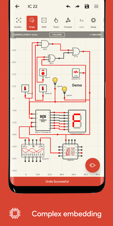 Logic Circuit Simulator Pro Mod 螢幕截圖 1