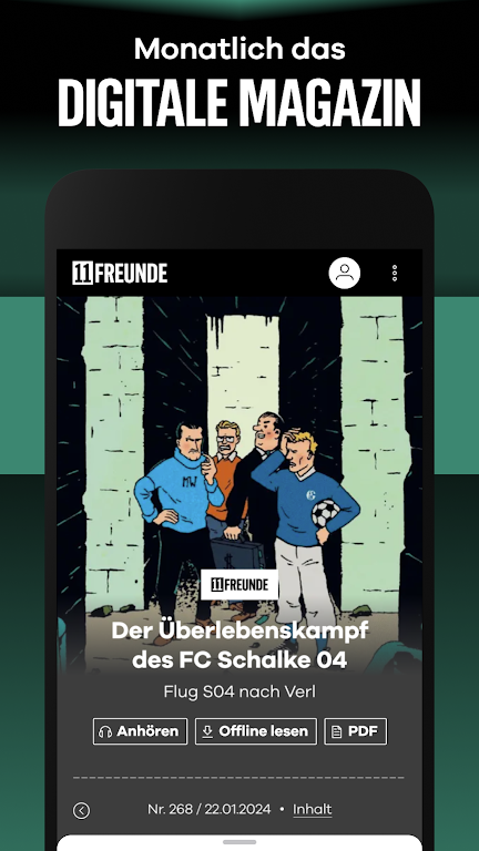 11FREUNDE - News & Liveticker Captura de pantalla 2