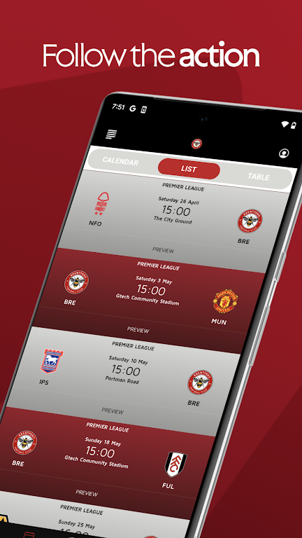 Brentford FC Official Captura de tela 1