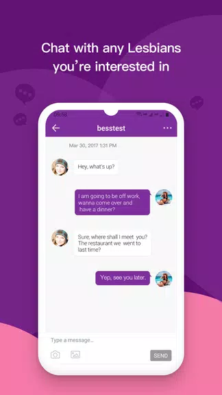 Les: Lesbian Dating & Chat App Tangkapan skrin 3
