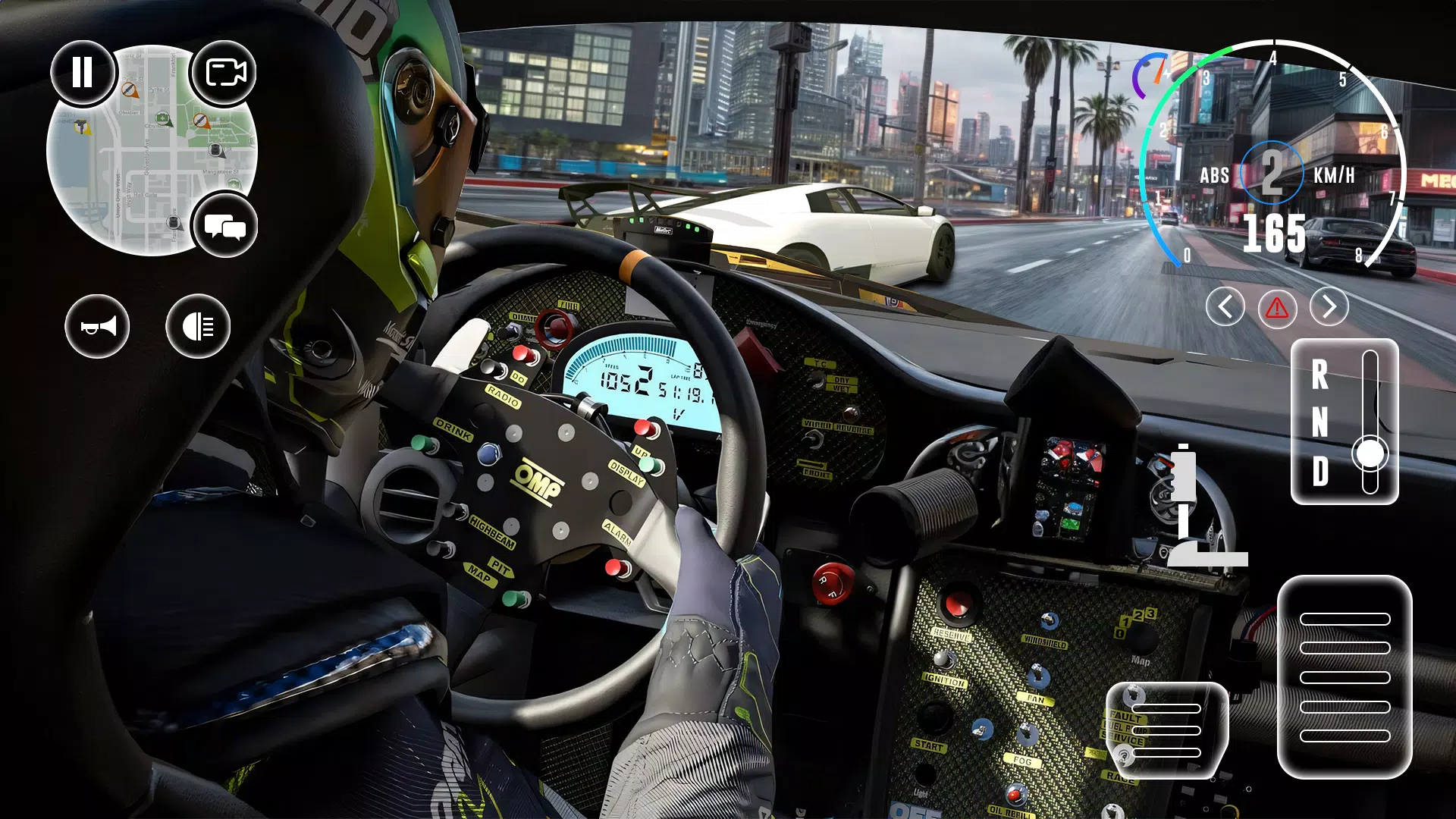 Car Driving City 3D Simulator Captura de pantalla 1