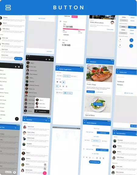 MaterialX - Material Design UI Screenshot 1