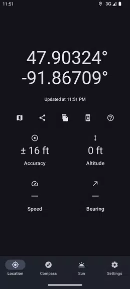 Positional GPS, Compass, Solar 螢幕截圖 3