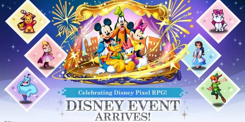 Puzzle & Dragons accueille Mickey, Pooh, Ariel et plus dans Disney Pixel RPG Crossover