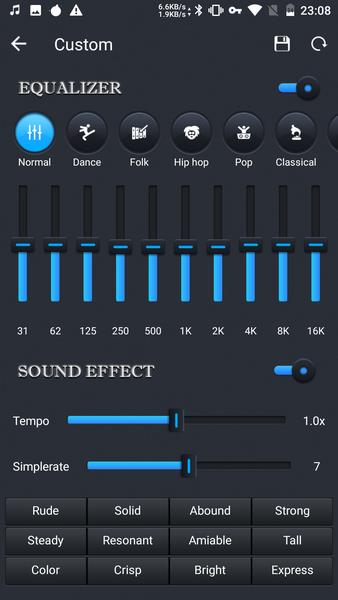 Equalizer Music Player Ảnh chụp màn hình 2