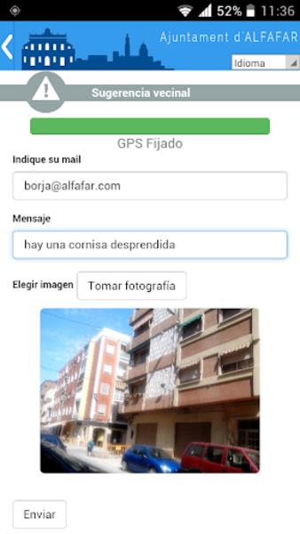 App Alfafar Captura de tela 2