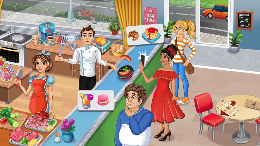 Master Chef Kitchen Games Cook 스크린샷 1