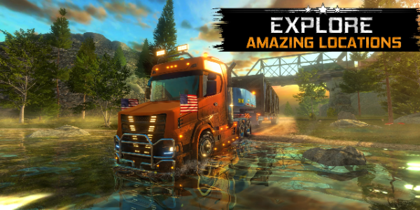 Truck Simulator USA Revolution ภาพหน้าจอ 2