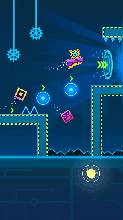 Block Dash: Geometry Jump Ekran Görüntüsü 1