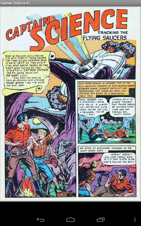 Comic: Captain Science Ekran Görüntüsü 1