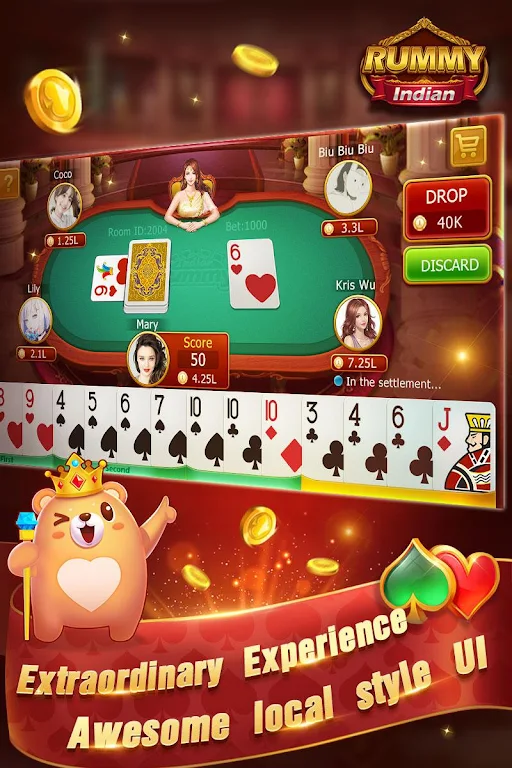 Indian Rummy-Free Online Card Game 螢幕截圖 1