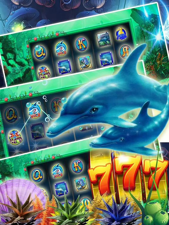 Lucky Dolphin Slots: Free Casino Slot Machines ภาพหน้าจอ 2