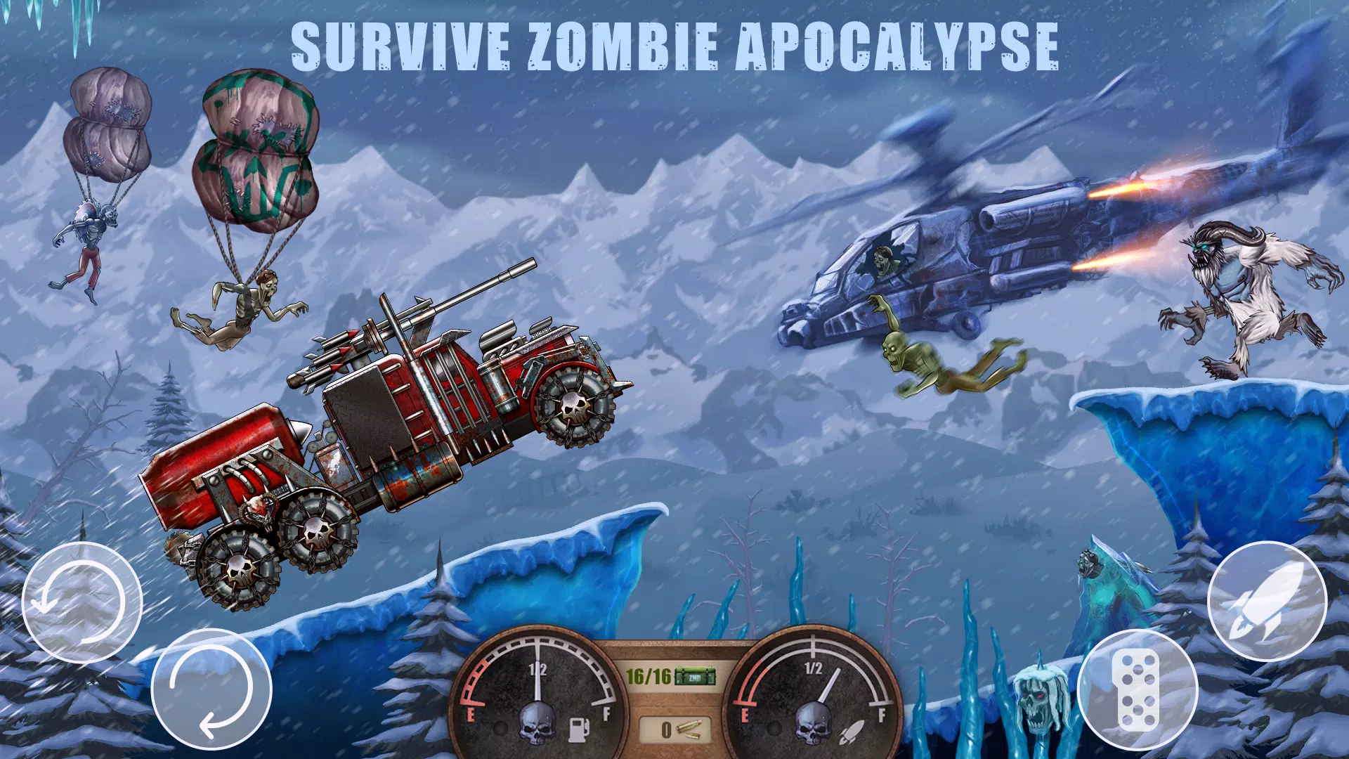 Zombie Hill Racing Скриншот 1