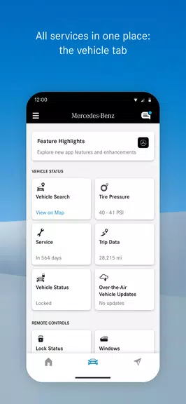 Mercedes me connect (USA) Capture d'écran 2