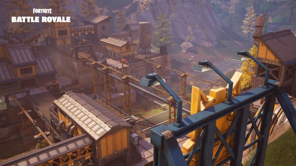 Shiny Shafts in Fortnite Chapter 6, Season 2