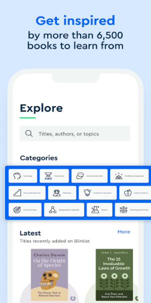 Blinkist: Book Summaries Daily Screenshot 2
