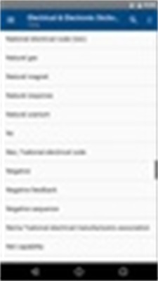 Electrical and Electronic Dictionary Screenshot 2