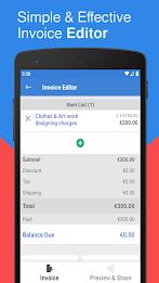 InvoiceTemple: Invoice billing Screenshot 1