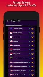 Singapore Fast VPN:Safer VPN ဖန်သားပြင်ဓာတ်ပုံ 2