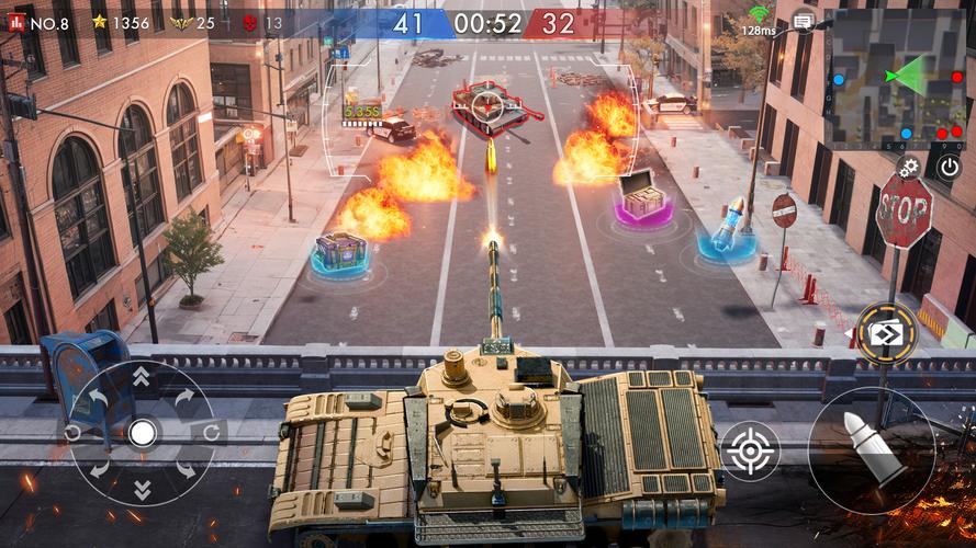 Tank Conflict: PVP Blitz MMO ဖန်သားပြင်ဓာတ်ပုံ 1