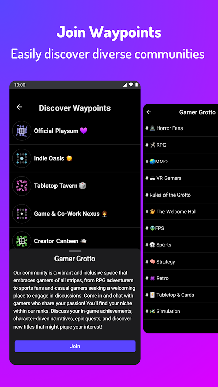 Playsum: find gaming friends Capture d'écran 1