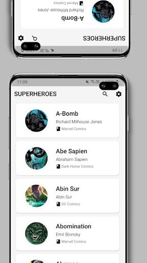 Superheroes स्क्रीनशॉट 1