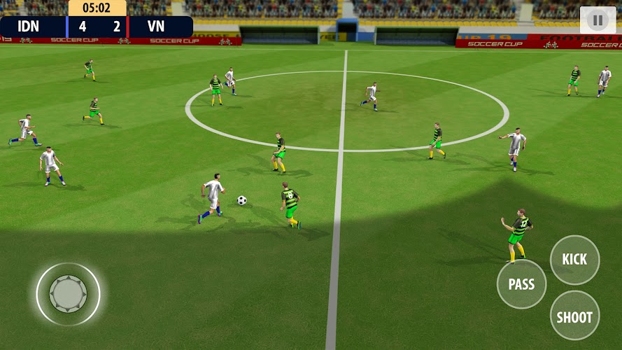 Soccer Hero: Football Game 螢幕截圖 1