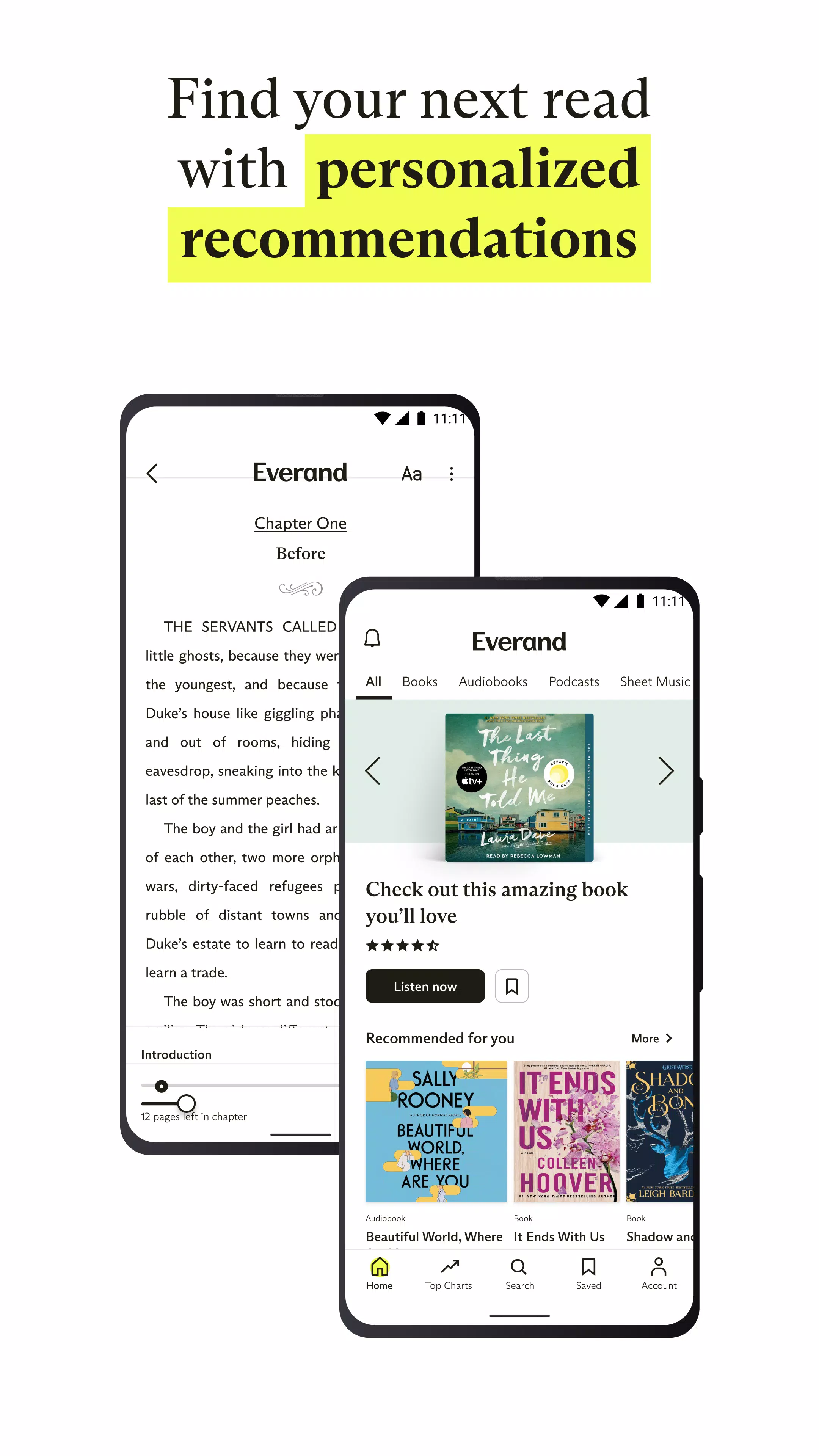 Everand: Ebooks and audiobooks 螢幕截圖 3