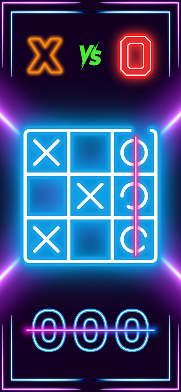 Tic Tac Toe - Multi Player 螢幕截圖 0