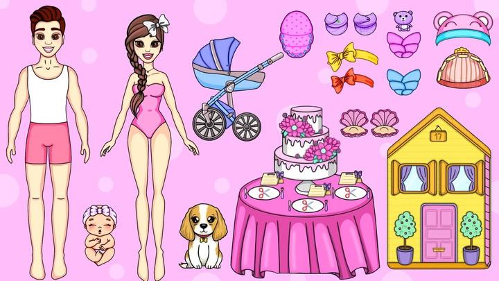 Sweet Dolls Dress Up Makeover Zrzut ekranu 0