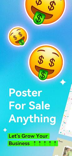 Poster Maker - AI Flyer Editor Ảnh chụp màn hình 0