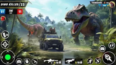 Wild Dinosaur Hunting Games 3D Screenshot 2