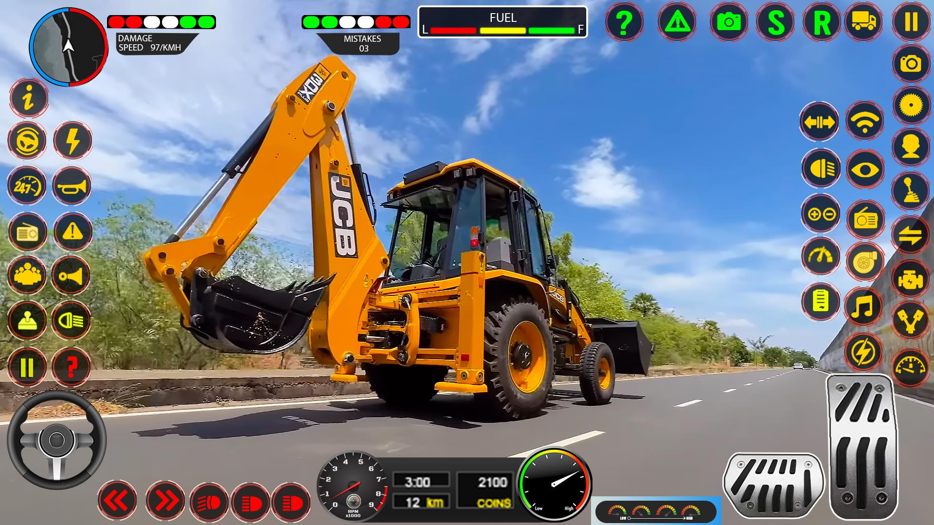 JCB Construction Excavator Sim Screenshot 2