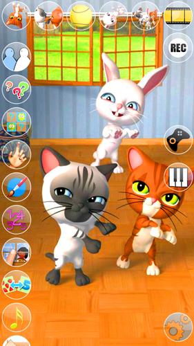 Schermata Talking 3 Friends Cats & Bunny 2