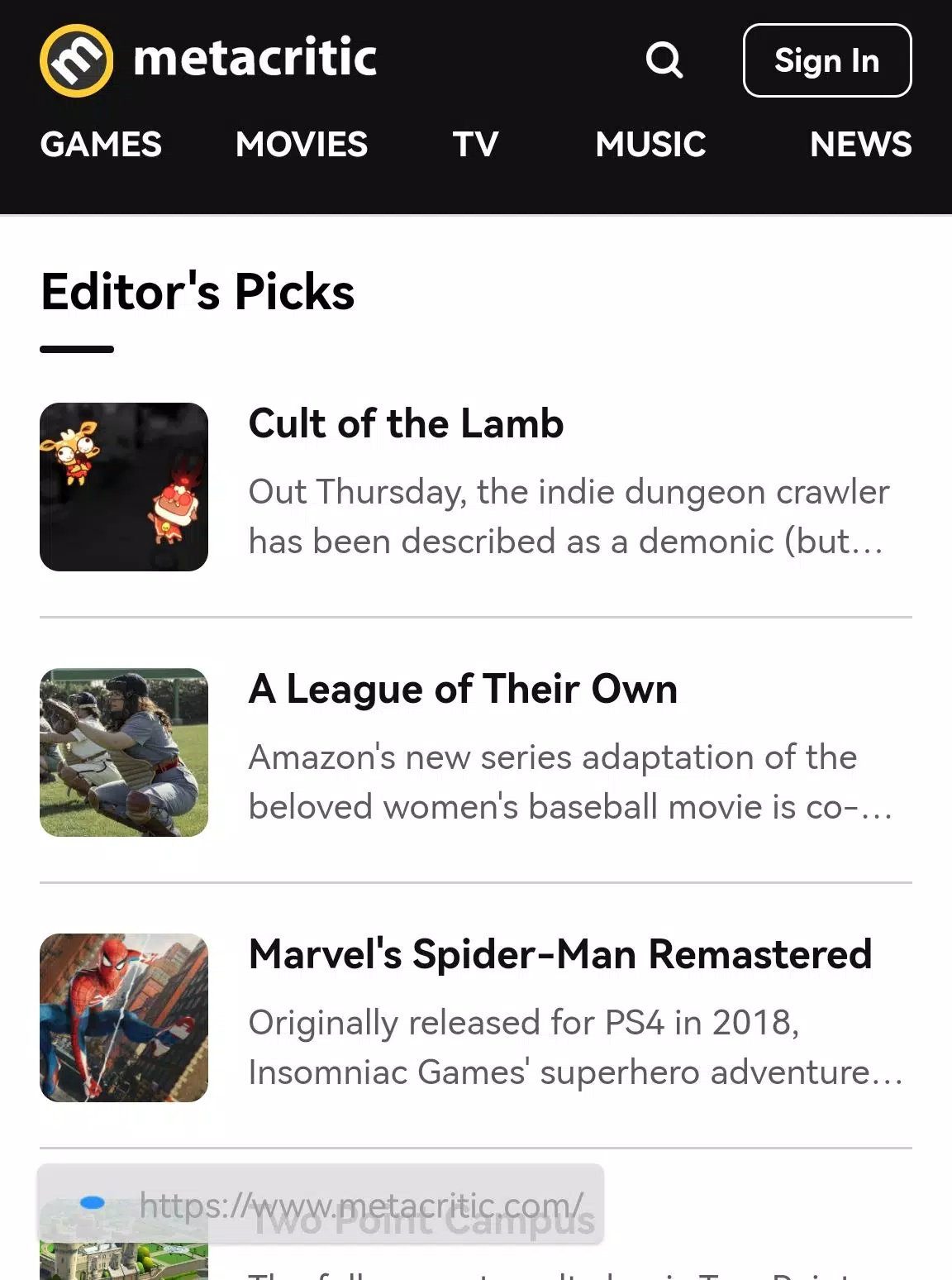 Schermata Firefox (Android TV) 0