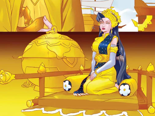 Hikayat Princess Rokan  AR Poster स्क्रीनशॉट 2