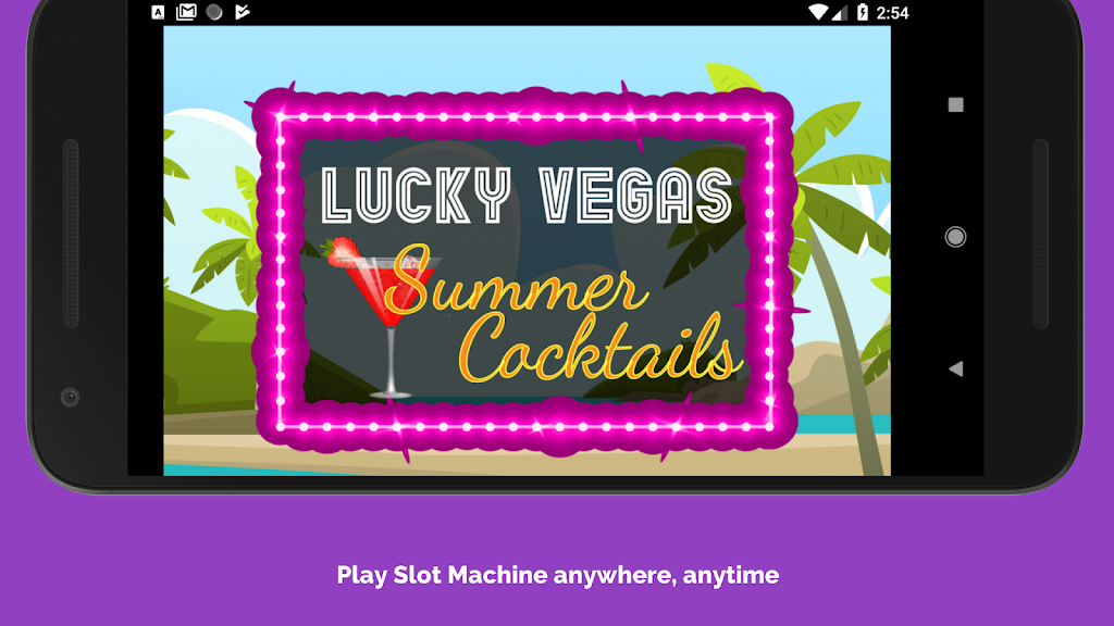 Lucky Vegas - Summer Cocktail Slot Jackpot Machine スクリーンショット 0