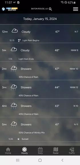 WAFB First Alert Weather Ảnh chụp màn hình 1